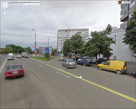 Google Street View s-a lansat și în România